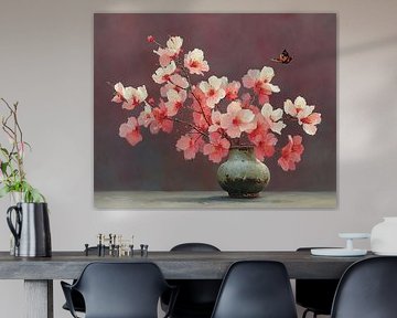 Blossom and Butterfly by Wonderful Art