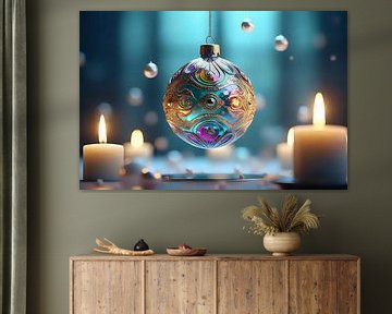 Sparkling ball in Christmas splendour by Jean Pierre