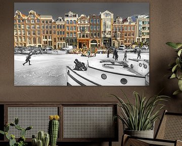 Amsterdam   en hiver sur Dalex Photography