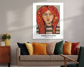 Portrait of Lascivia by Miquel Rossello Calafell