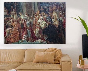 The coronation of Napoleon by himself by Jaques Louis David by Patricia Hofmeester