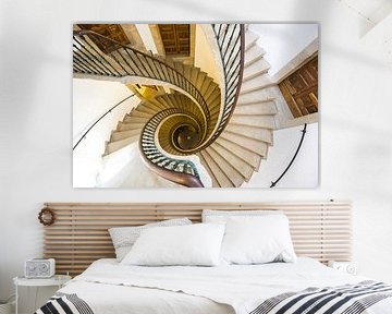 Die Wendeltreppe im Museo do Pobo Galego