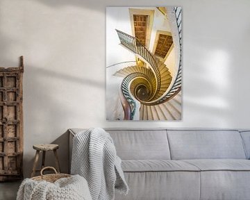 Die Wendeltreppe im Museo do Pobo Galego