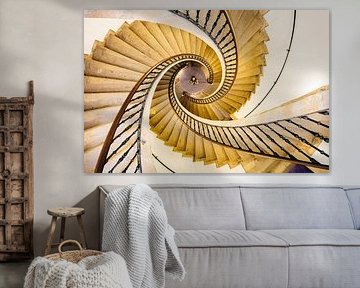 Die Wendeltreppe im Museo do Pobo Galego