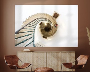 Die Wendeltreppe im Museo do Pobo Galego