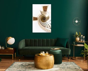 Die Wendeltreppe im Museo do Pobo Galego