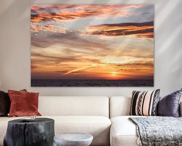 Lever de soleil sur la Costa espagnole sur Peter Haastrecht, van