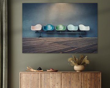 Zeitstühle: Warten oder Sein? von Glanzodermatt by Roger Odermatt