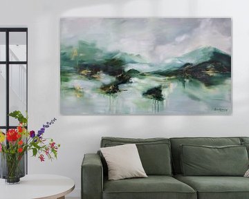 Misty Highlands - Abstrakte Landschaft