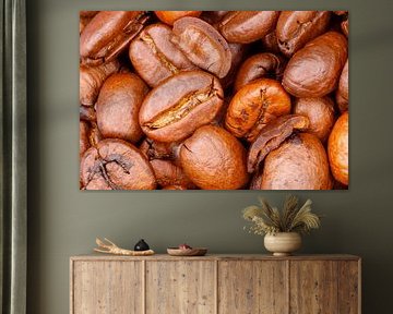 Geroosterde koffiebonen van de-nue-pic