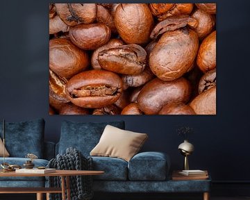 Geroosterde koffiebonen van de-nue-pic