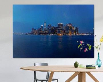 New York skyline at blue hour by Bfec.nl