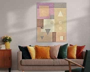 Geometrische Formen Zusammensetzung 15 von Anna Marie de Klerk