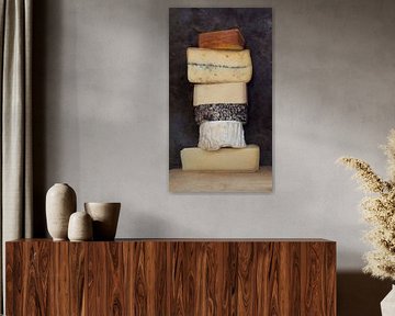 Kaasflat voor fijnproevers - Stilleven van Western Exposure