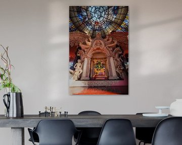 Architectural jewel: The stained glass dome of the Erawan by NZME Photography