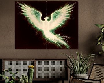 Leuchtender Aufstieg des himmlischen Phönix von A.D. Digital ART