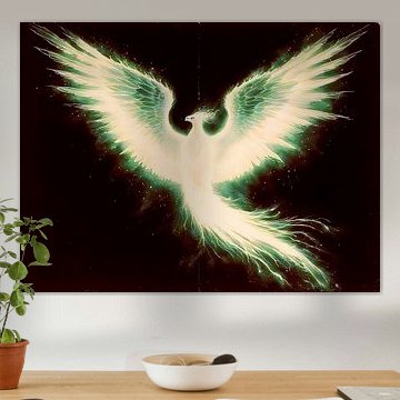 L'ascension lumineuse du Phénix céleste