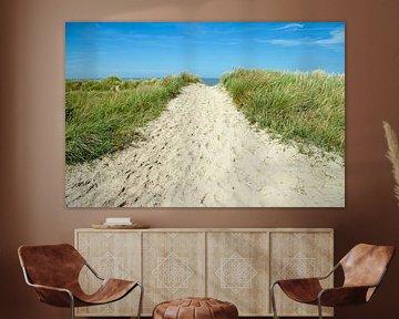 Sand dune Zoutelande by Jessica Berendsen