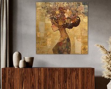 Flowers woman by Art Whims