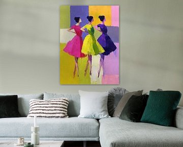 Danse colorée sur Art Merveilleux