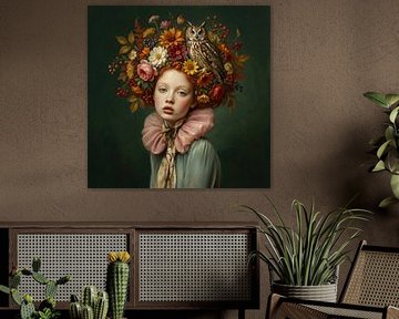 The Autumn Girl and her Owl