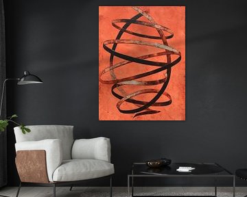 Coral Loop by Eye catching paintings