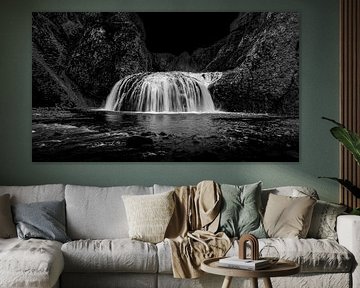 Stjórnarfoss by Ab Wubben