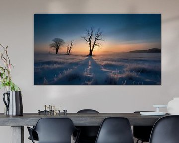 Rustige uitgestrektheid, warm licht