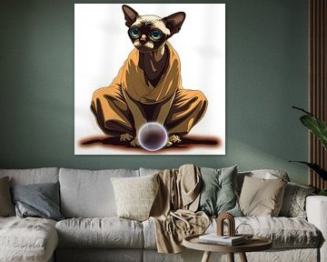 Sphinx spirituel sur Vythryd Arts