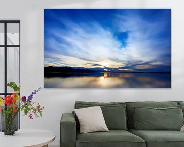 Sonnenuntergang am Chiemsee von Ken Kühlbrandt