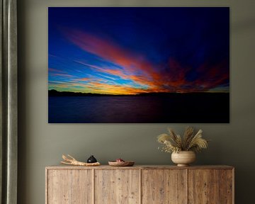 Sonnenuntergang Simssee von Ken Kühlbrandt