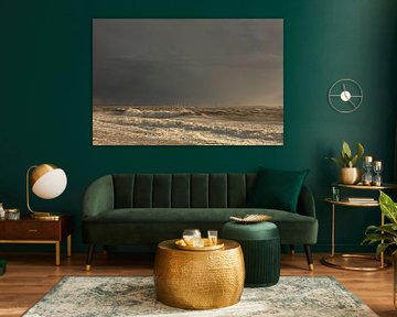 wellen an der nordsee zeeland von anne droogsma