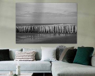 sturmbrecher vor der küste von oostkapelle von anne droogsma