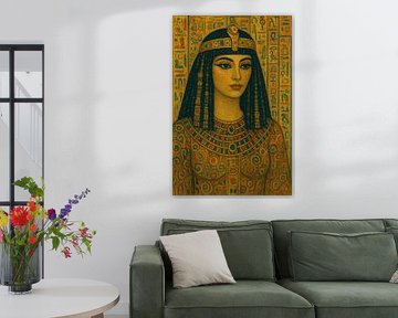 Cleopatra, Queen of Egypt painting. by Gallery Hoppenbrouwers