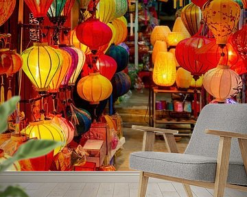 Lanterns in Hoi An, Vietnam by Gijs de Kruijf