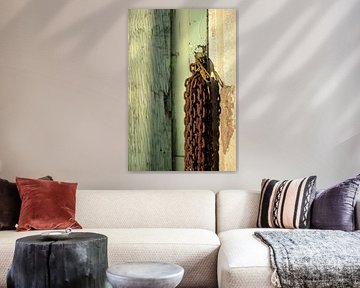 Rusty chains in the sunlight. by JRobert Photography