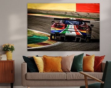 FERRARI 488 GTE WEC SPA FRANCORCHAMPS von David BILIEN