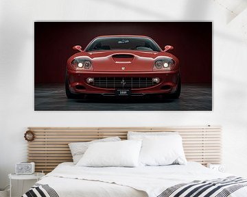 Red Ferrari 559 by PixelPrestige