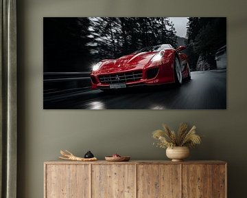 Roter Ferrari 559 von PixelPrestige