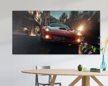 Roter Ferrari 559 von PixelPrestige