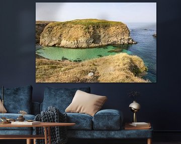 Zerklüftete Felsenküste der Costa da Morte, Galicien, Spanien