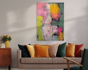 Frau Abstrakt | Frau Gelb