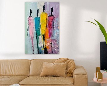 Abstrakte Menschen von Kunst Laune