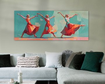 Women's Dance | Rhythmus und anmutige Bewegung von Wunderbare Kunst