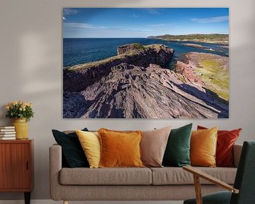 Pont naturel de Tickle Cove (Terre-Neuve).