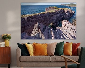 Pont naturel de Tickle Cove (Terre-Neuve).