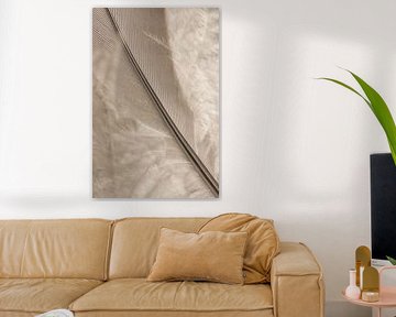 Natürliche Schönheit: leicht wie eine Feder von Marjolijn van den Berg