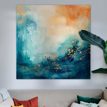 La lumière brille à travers