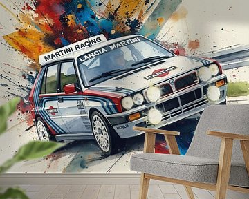Lancia Delta Integrale Martini Racing – Eine Legende für Ihre Wand Art2