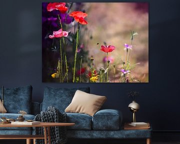 Among the flowers by Anouschka Hendriks
